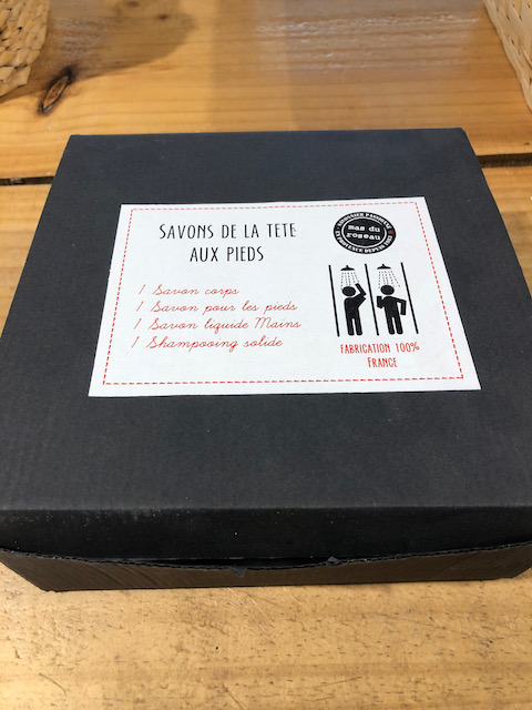 Coffret &quot;Savon de la tête aux pieds&quot;