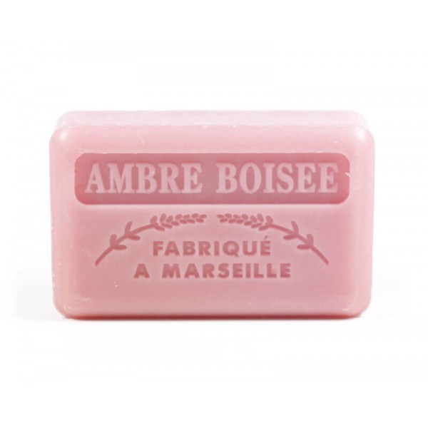 Savonnette Marseillaise Ambre boisée - 125g 