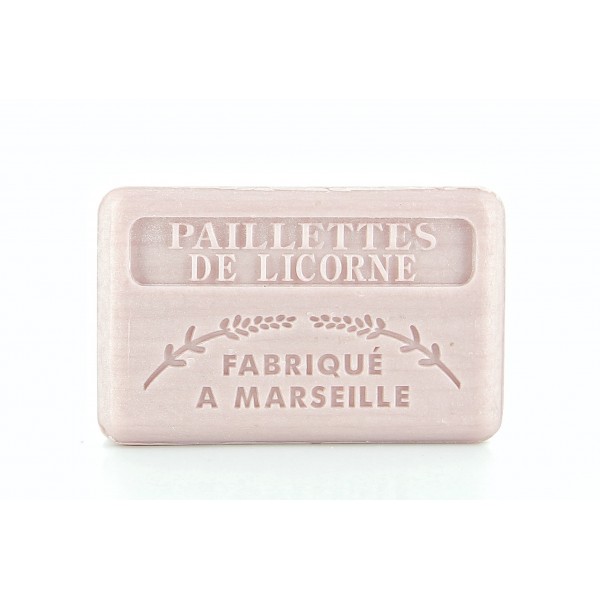 Savonnette Marseillaise Paillette de Licorne - 125g   