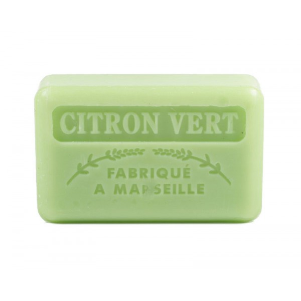 Savonnette Marseillaise Citron vert - 125g 