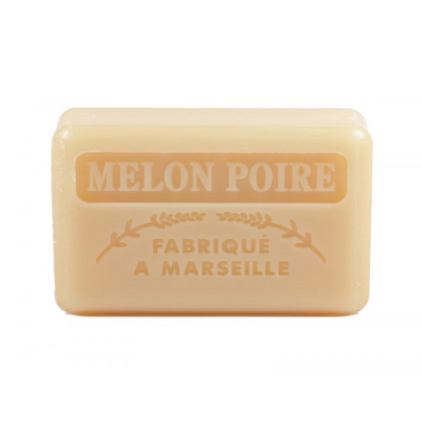 Savonnette Marseillaise Melon Poire - 125g 