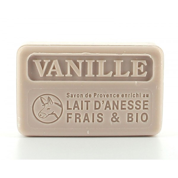 Savon vanille au lait d'ânesse Frais &amp; BIO - 100g 