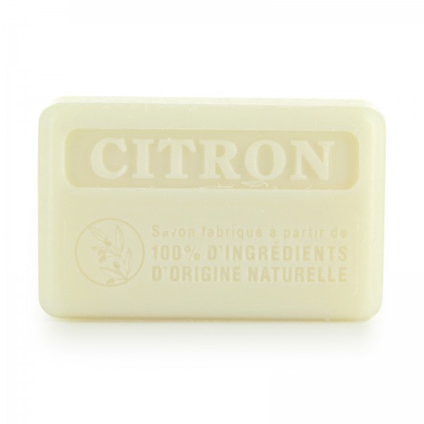 Savonnette Marseillaise 100% nature Citron - 125g