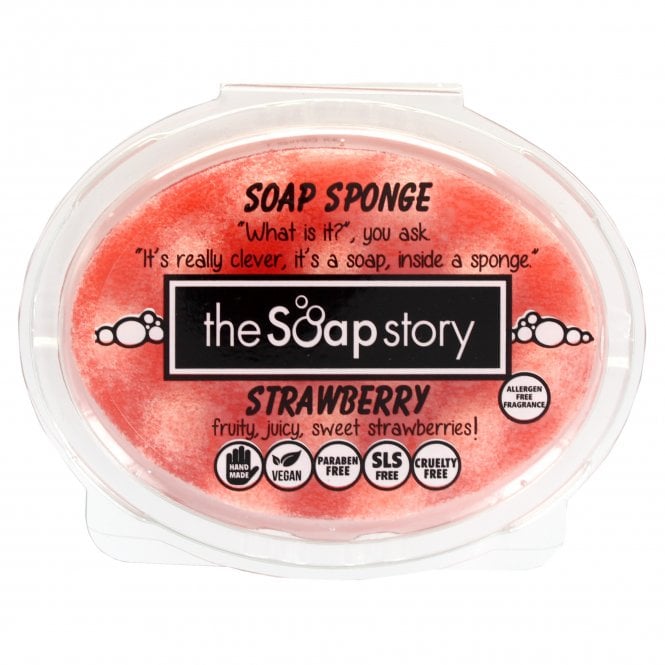 Savon éponge Strawberry