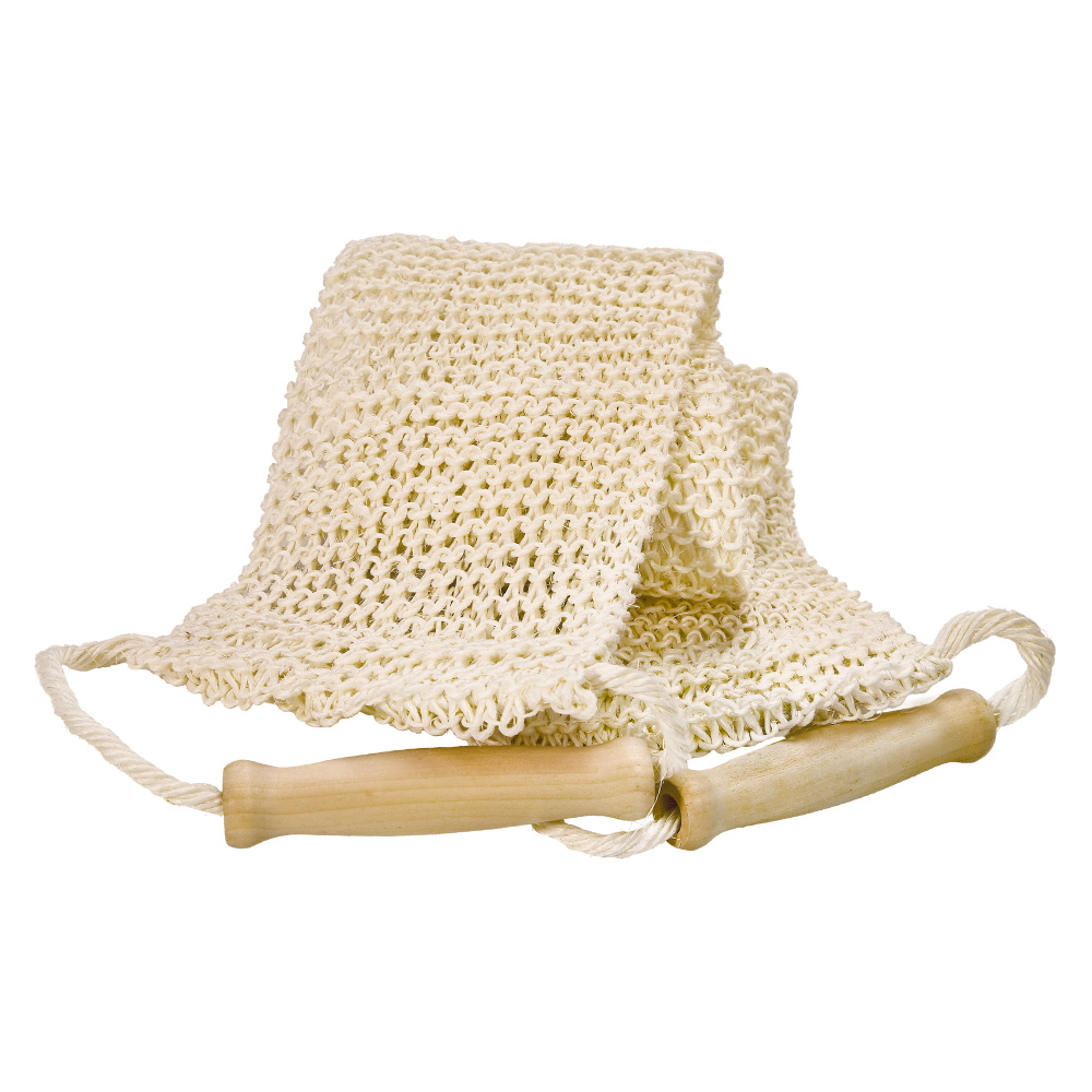 Lanière de massage Sisal tricoté, maille fine - CROLL &amp; DENECK