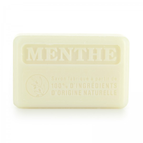 Savonnette Marseillaise 100% nature Menthe - 125g