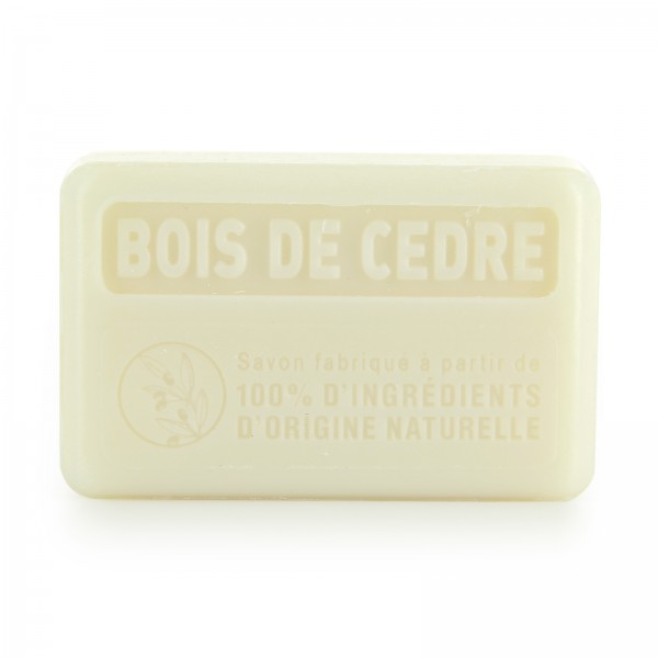 Savonnette Marseillaise 100% nature Bois de cèdre- 125g