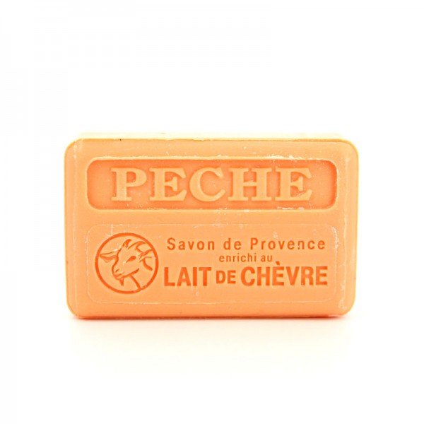 Savon au lait de chèvre Pèche - 100g