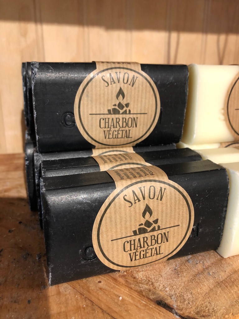 Savon au charbon végétal 100g