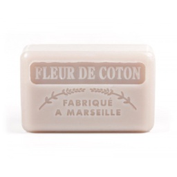 [SAVFLCT] Savonnette Marseillaise Fleur de coton - 125g 
