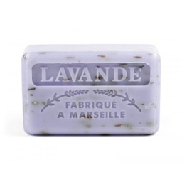 [SAVFLRLAVD] Savonnette Marseillaise Fleurs de lavande - 125g 