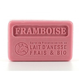 [SAVANESSEFRAMBOISE] Savon framboise au lait d'ânesse Frais &amp; BIO - 100g 