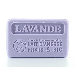 [SAVANESSELAVANDE] Savon lavande au lait d'ânesse Frais &amp; BIO - 100g 