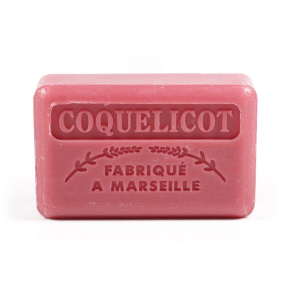 Savonnette Marseillaise Coquelicot - 125g 