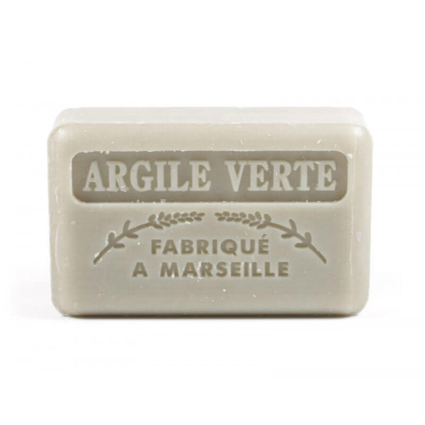 Savonnette Marseillaise Argile verte - 125g 