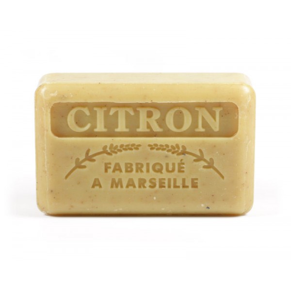 Savonnette Marseillaise Citron broyé - 125g 