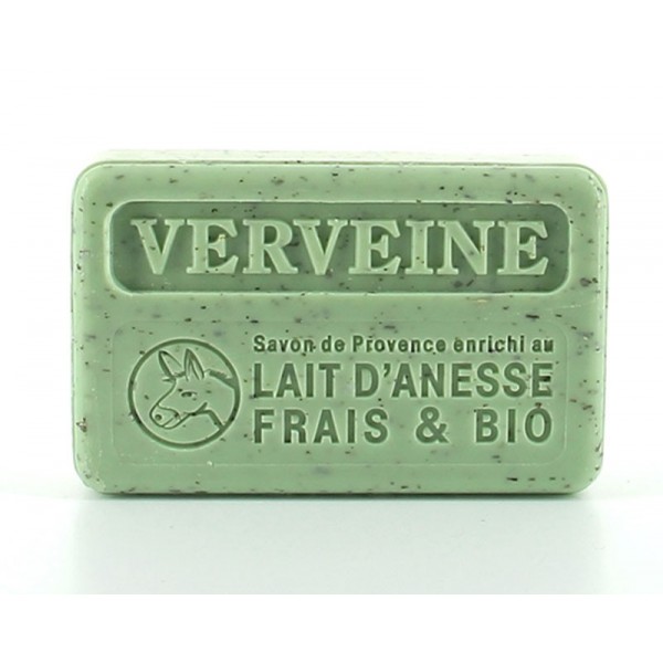 Savon verveine exfoliant au lait d'ânesse Frais &amp; BIO - 100g 