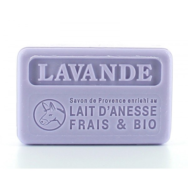 Savon lavande au lait d'ânesse Frais &amp; BIO - 100g 