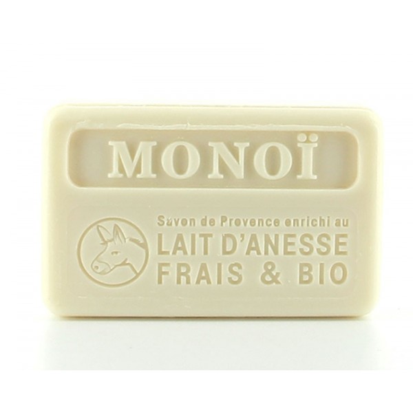 Savon monoï au lait d'ânesse Frais &amp; BIO - 100g 