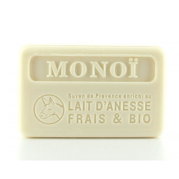 Savon monoï au lait d'ânesse Frais &amp; BIO - 100g 