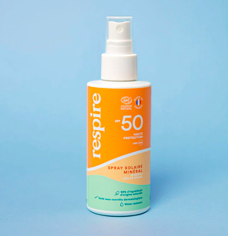 Spray solaire SPF50 120mL - Respire