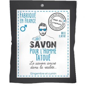 Savon pour l'homme tatoué - MAS DU ROSEAU