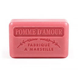 [SAVPMMAMOUR] Savonnette Marseillaise Pomme d'amour - 125g 