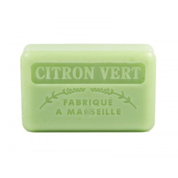 [SAVCITRONVERT] Savonnette Marseillaise Citron vert - 125g 