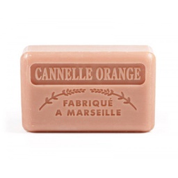 [SAVCANLLORANGE] Savonnette Marseillaise Cannelle Orange - 125g 