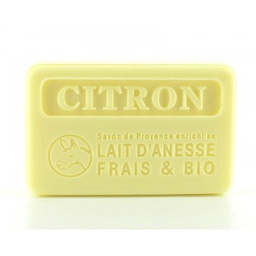 [SAVANESSECITRON] Savon citron au lait d'ânesse Frais &amp; BIO - 100g 