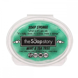 [TSSSPONGEmint] Savon éponge Menthe-Tea Tree