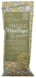 Masque en poudre détoxifiant - MAS DU ROSEAU